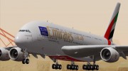 Airbus A380-800 Emirates для GTA San Andreas миниатюра 1