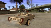 Spyker C12 Zagato для GTA San Andreas миниатюра 4