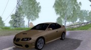 2005 Pontiac GTO (Update) для GTA San Andreas миниатюра 1