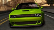 Dodge Challenger Hellcat Liberty Walk LB Performance para GTA San Andreas miniatura 3