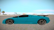 Bugatti EB110 for GTA San Andreas miniature 5