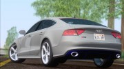 Audi RS7 2014 для GTA San Andreas миниатюра 32