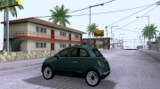 Fiat 500 для GTA San Andreas миниатюра 2