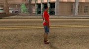 Футболка BloodZ/Urban para GTA San Andreas miniatura 4