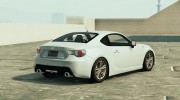 Toyota GT-86 Tunable 1.6 for GTA 5 miniature 3