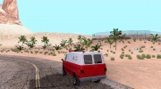 Chevrolet Van G20 LAFD для GTA San Andreas миниатюра 3