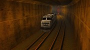 Новый алгоритм движения поездов 5 para GTA San Andreas miniatura 1