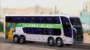 Marcopolo Paradiso G6 1800DD 8x2 SCANIA K420 Brasilian Bus Lines for GTA San Andreas miniature 7