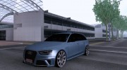 Audi RS4 Avant Stance for GTA San Andreas miniature 1