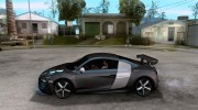 Audi R8 V10 v2 для GTA San Andreas миниатюра 2