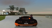 Bugatti Veyron Super Sport 2011 para GTA Vice City miniatura 3