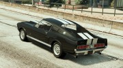 1967 Ford Mustang GT500 v1.2 for GTA 5 miniature 3