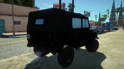 УАЗ-460Б para GTA San Andreas miniatura 3