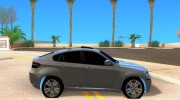 BMW X6 v1.1 for GTA San Andreas miniature 5