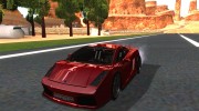 Lamborghini Gallardo Extreme Tuned для GTA San Andreas миниатюра 1