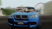BMW X6M для GTA San Andreas миниатюра 7