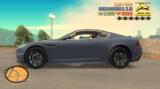 Aston Martin DBS TT Black Revel для GTA 3 миниатюра 3