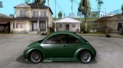 Volkswagen Beetle RSi Tuned para GTA San Andreas miniatura 2