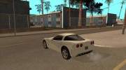 Chevrolet Corvette C6 в стиле SA для GTA San Andreas миниатюра 2
