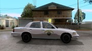 Ford Crown Victoria California Police для GTA San Andreas миниатюра 5