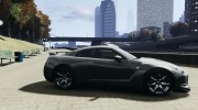 Nissan GT-R R35 2010 v1.3 для GTA 4 миниатюра 5