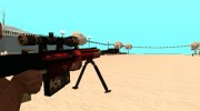 Barrett M107 Royal Dragon para GTA San Andreas miniatura 3