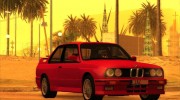 BMW M3 E30 1991 Stock para GTA San Andreas miniatura 5