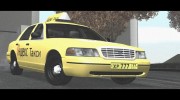 Ford Crown Victoria Яндекс Такси для GTA San Andreas миниатюра 1