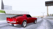 1970 Camaro Z28 para GTA San Andreas miniatura 4