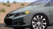 Honda Civic SI 2012 для GTA San Andreas миниатюра 9