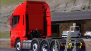 Iveco Stralis HiWay 8x4 для GTA San Andreas миниатюра 13