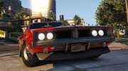 1969 Dodge Charger RT 1.0 for GTA 5 miniature 8