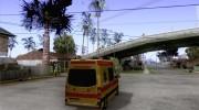 Mercedes Benz Sprinter Ambulance для GTA San Andreas миниатюра 4