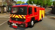 Mercedes-Benz Atego FPTGP Sapeurs Pompiers [ELS] для GTA 4 миниатюра 1