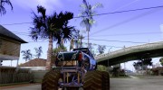 Monster Truck Blue Thunder для GTA San Andreas миниатюра 4