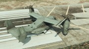 CV-22B Osprey 1.5 для GTA 5 миниатюра 4