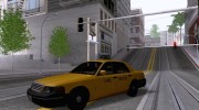 2003 Ford Crown Victoria Taxi cab для GTA San Andreas миниатюра 5