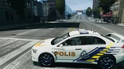 Mitsubishi Evolution X Police Car para GTA 4 miniatura 2