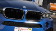 2016 BMW X6M 1.1 para GTA 5 miniatura 5
