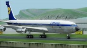 Boeing 707-300 Lufthansa для GTA San Andreas миниатюра 12