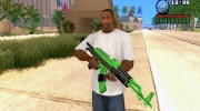 Зеленая замена AK-47 for GTA San Andreas miniature 3