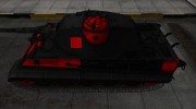 Черно-красные зоны пробития PzKpfw VIB Tiger II для World Of Tanks миниатюра 2