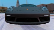 2017 Porsche Boxter S для GTA San Andreas миниатюра 5