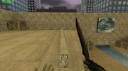 Red knife для Counter Strike 1.6 миниатюра 1