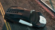 Lamborghini Police (Zentorno) LSPD для GTA 5 миниатюра 4