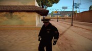 Милиционер в зимней форме V3 для GTA San Andreas миниатюра 1
