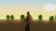 COD BO Russian Soldier Balaclava para GTA San Andreas miniatura 2