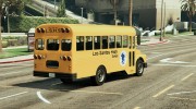 Classic school bus для GTA 5 миниатюра 3