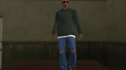 Джинсы рваные колени для GTA San Andreas миниатюра 2