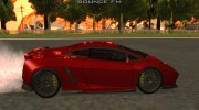 Lamborghini Gallardo Extreme Tuned для GTA San Andreas миниатюра 5